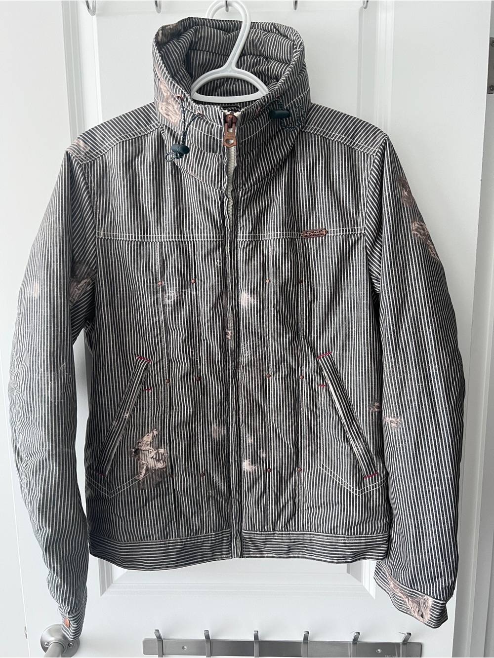 vintage Diesel striped jacket